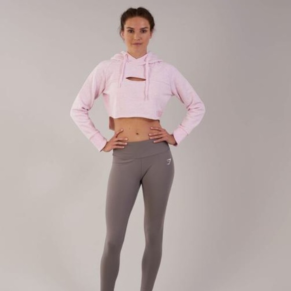 Gymshark Sweaters - ISO POST GYMSHARK CROP HOODIE